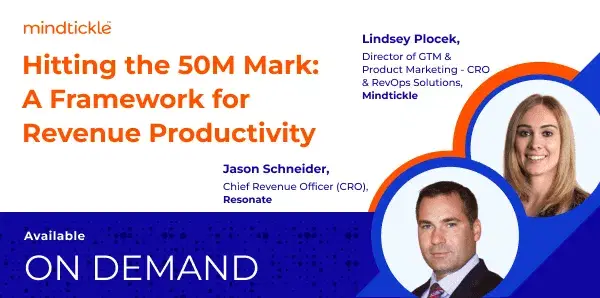 Hitting the 50M Mark: A Framework for Revenue Productivity