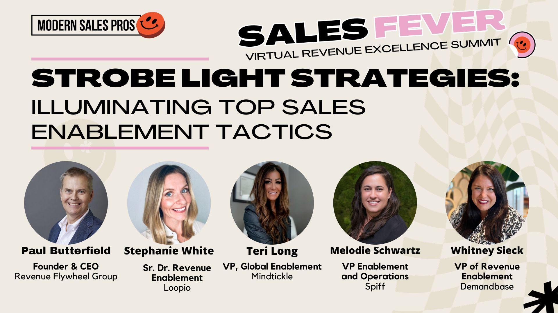 Strobe Light Strategies: Illuminating Top Sales Enablement Tactics