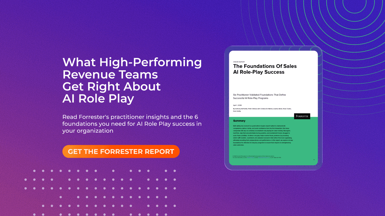 Unlock AI Role Play Best Practices from Forrester