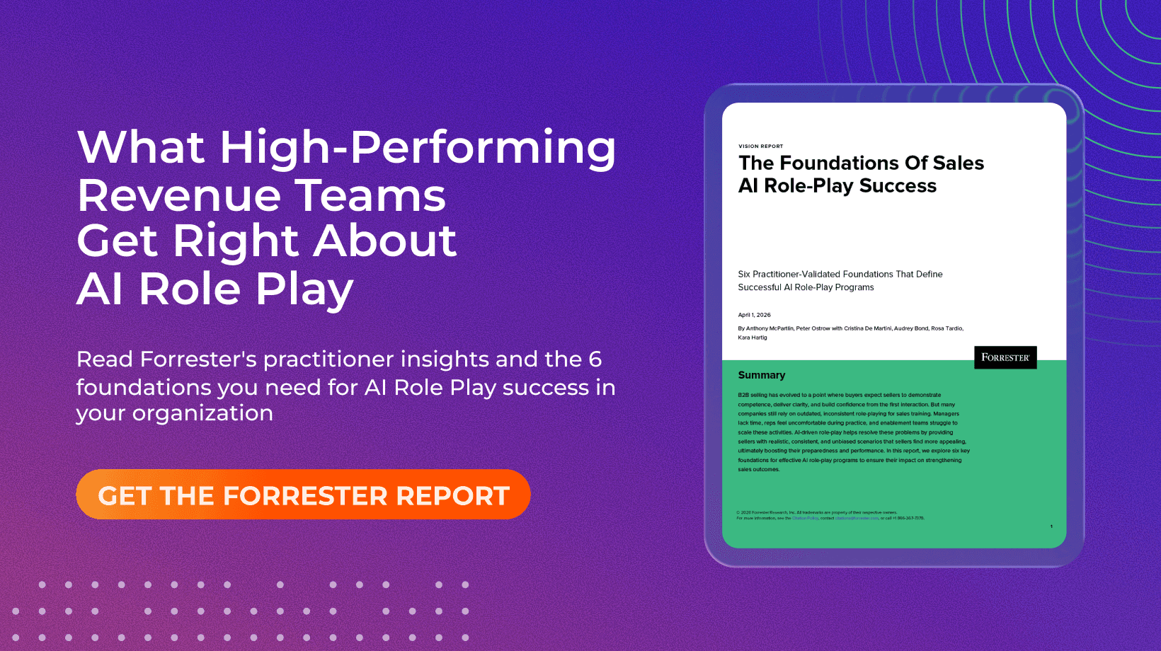 Unlock AI Role Play Best Practices from Forrester