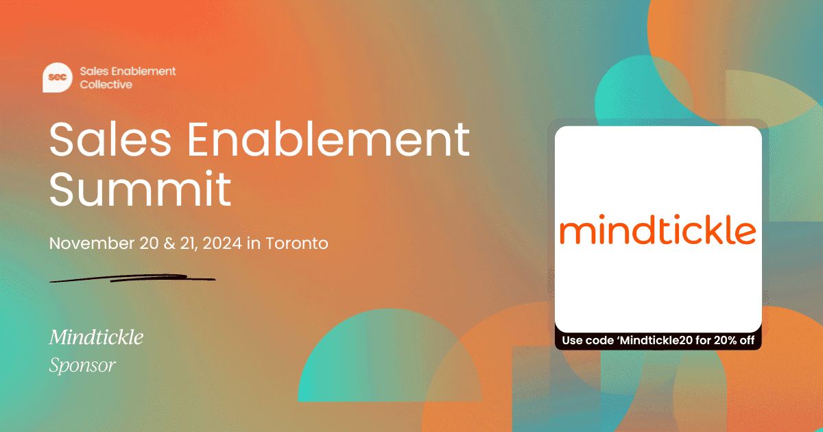 Sales Enablement Summit Toronto