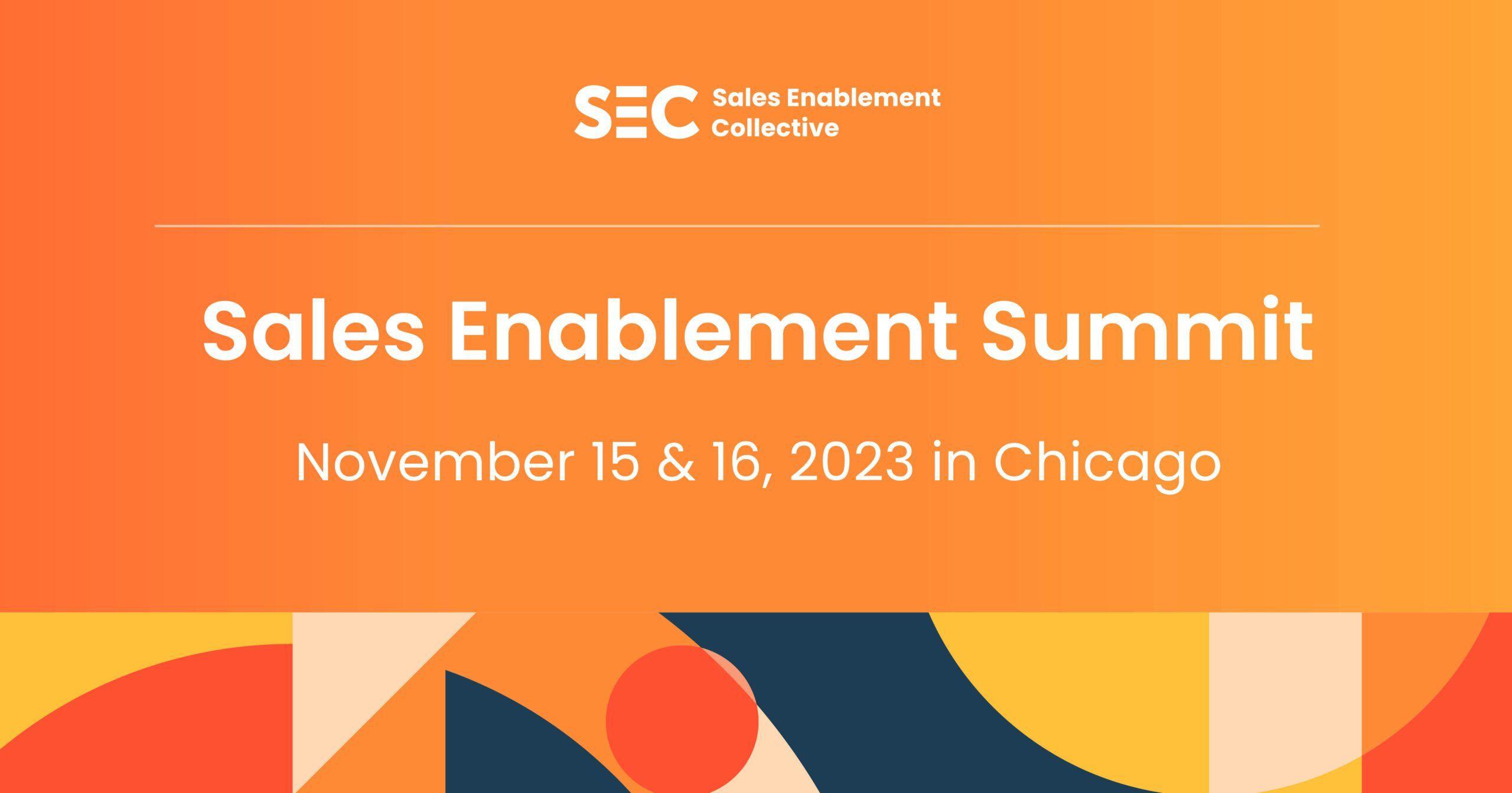 Sales Enablement Summit – Chicago